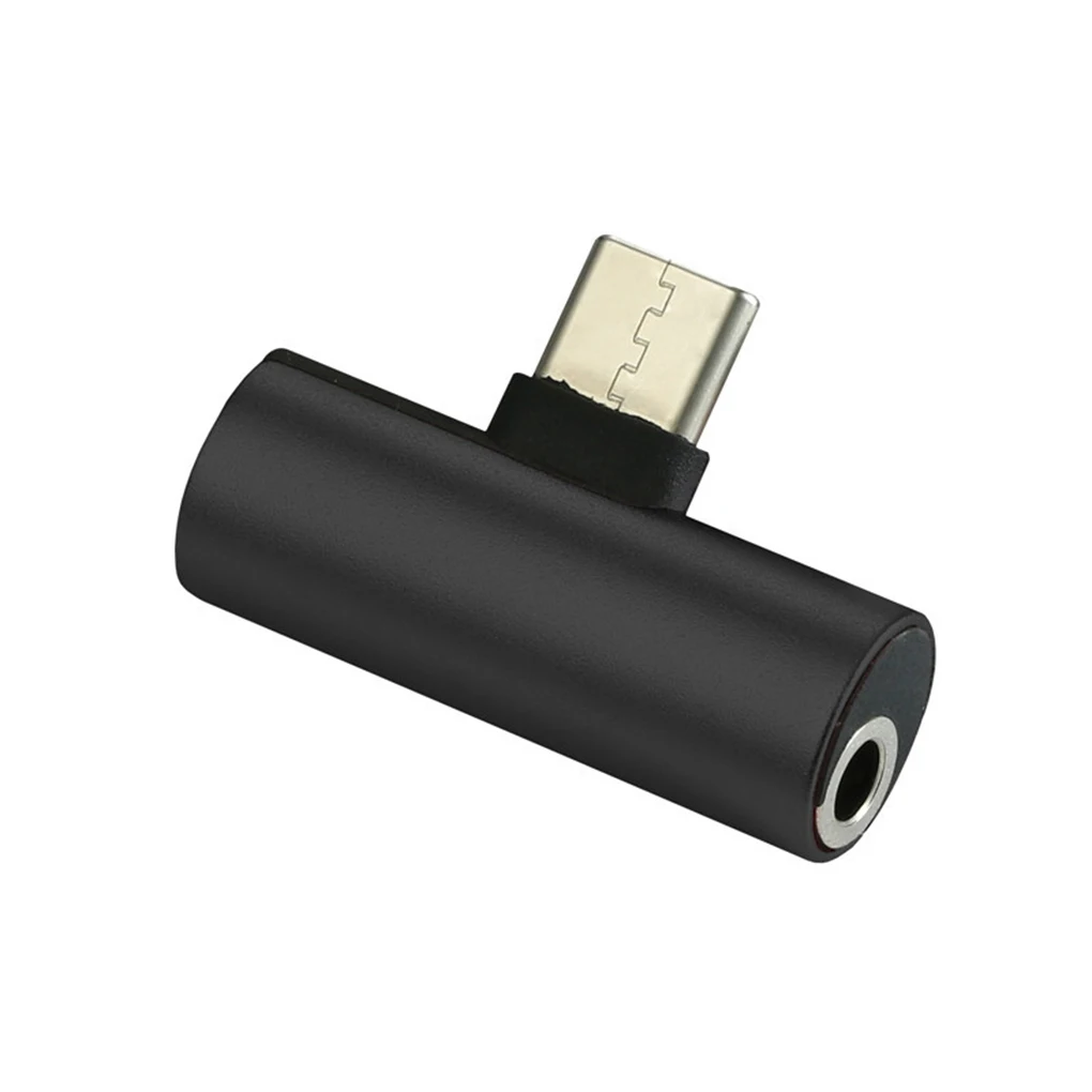 Elenxs 2 в 1 Usb type C 3,5 мм разъем для наушников зарядное устройство-разветвитель адаптер наушники для смартфонов зарядный конвертер