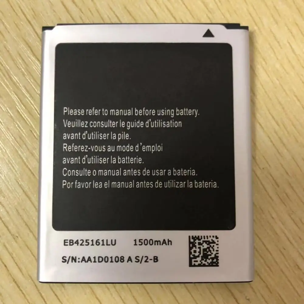 

EB425161LU Really Original Battery Cell Phone For Samsung Galaxy S3 mini i8160 Galaxy Ace 2 S i8190 i8190N Trend Duos S7562
