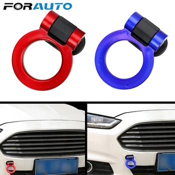 

Simulation Racing Ring Car Auto Rear Front Trailer Hooks Only For Decoration Vehicle Towing Hook Decor Car Styling Car Stickers
