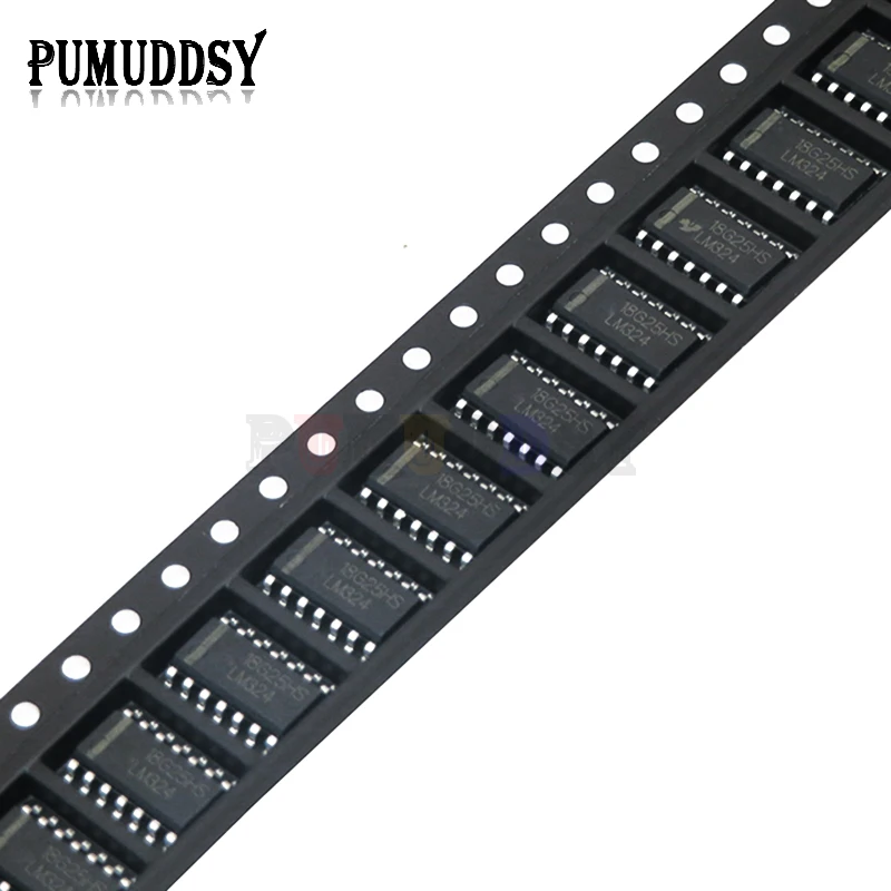 10 шт./лот LM324 LM324N LM324DR SMD SOP-14 Новый sop | Электронные компоненты и принадлежности