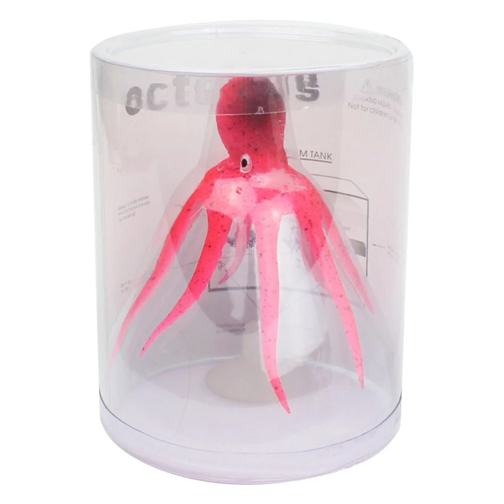 

Toy Octopus Realistic Soft Plush Toys Aquarium Fish Tank Octopus Ornament Water Decor