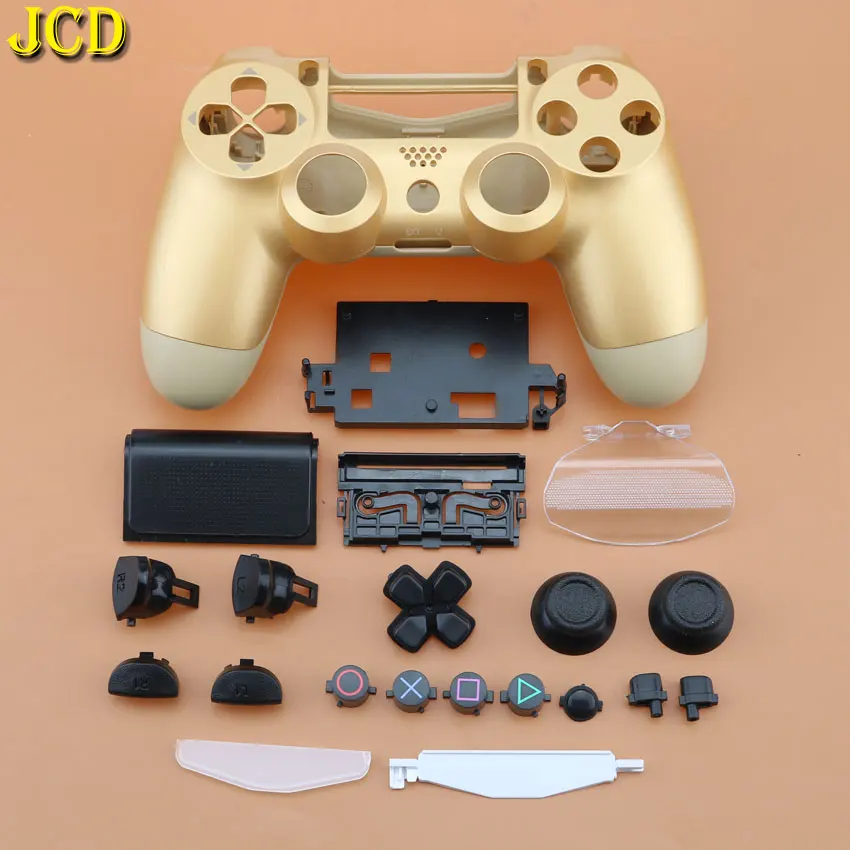 JCD для PS4 Pro Slim JDS 040 контроллер полный комплект корпус кнопка мод комплект для Playstation 4 Dualshock 4 геймпад корпус крышка - Цвет: H