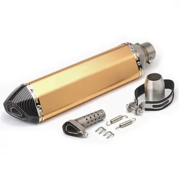 

Small Hexagon Slip-on Motorcycle ATV Exhaust Muffler Pipe Killer Silencer System