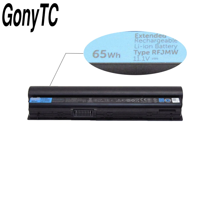 GONYTC RFJMW ноутбук Батарея для DELL E6320 E6330 E6220 E6230 E6120 FRR0G KJ321 K4CP5 J79X4 P7VRH