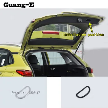 

For Hyundai Kona Encino Kauai 2017 2018 2019 2020 car Rear back tail trunk back handle bowl Cover Detector Trim Frame 1pcs