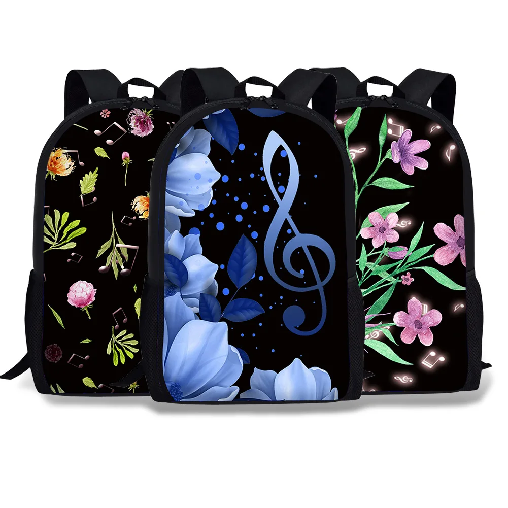 

2018 New Style Guitar Music Notes School Bag Piano Training Children Backpack Customizable Logo
