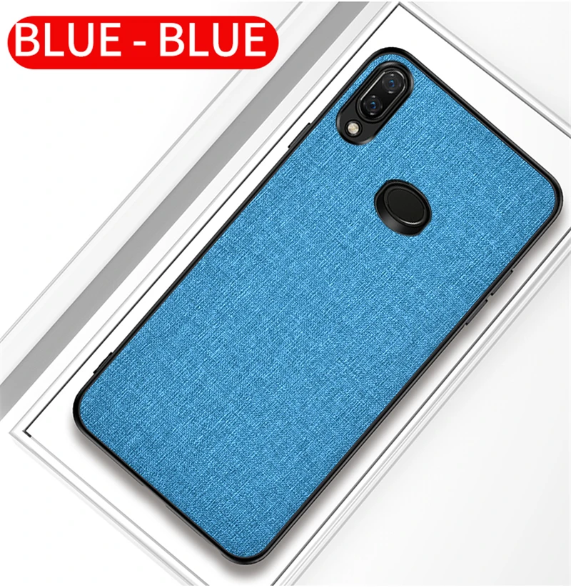 Для samsung Galaxy A10s SM-A107F/DS чехол тканевый силиконовый мягкий край противоударные Чехлы для телефона для samsung A10s чехлы