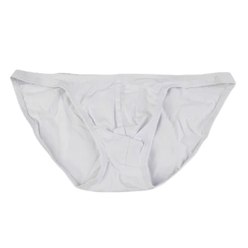 

100% Brand New Casual Men Comfortable Low Waist Sexy briefs Underwears Solid Color Cotton Slim Body Underwear Underpants Hot