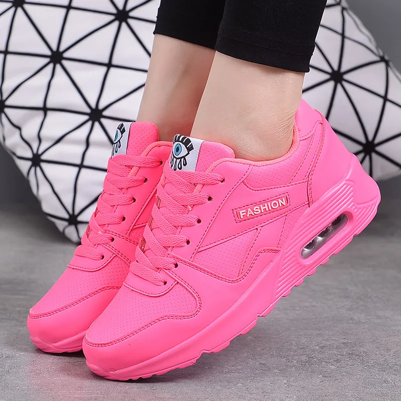 Casual-Shoes Cushion Sneakers Big-Size Comfortable Female Sapatilha-Feminina New