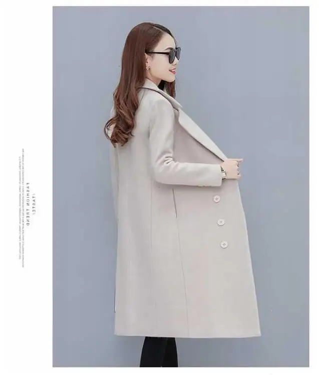 Зимнее пальто женское манто Femme Abrigo Mujer шерстяное пальто Casaco Feminino размера плюс Damskie Bayan mon Manteau Femme Hiver