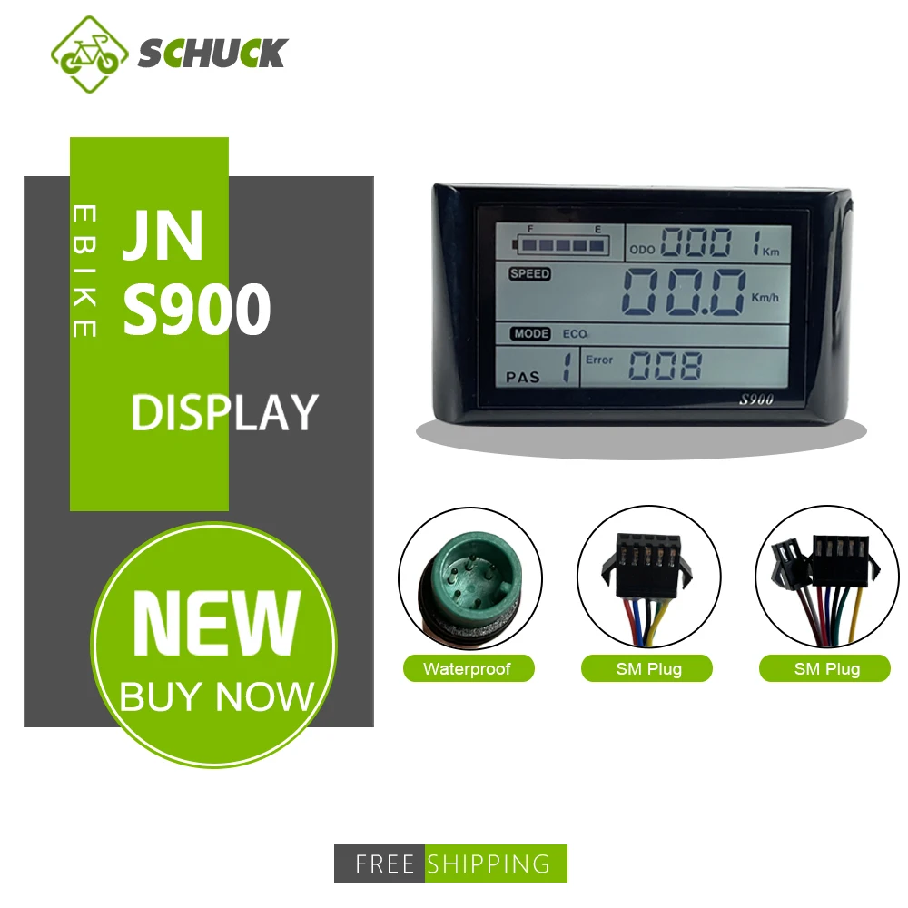Schuck 36V48V S900 JN дисплей литиевая батарея Электрический велосипед компьютер