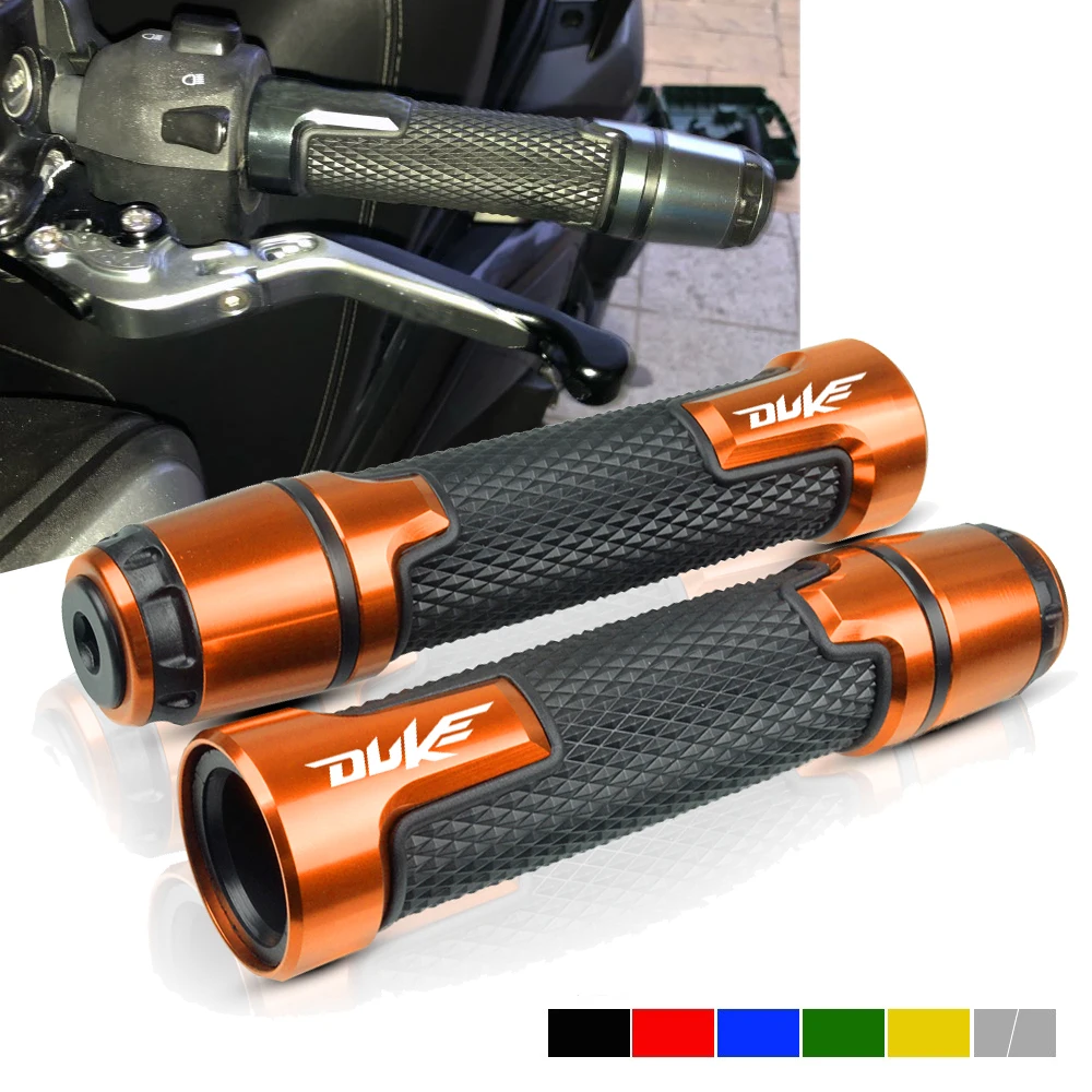 Для KTM DUKE 125 200 390 duke RC 200 390 Moto ручками 7/" 22 мм руль мотоцикла ручки Ручки Конец DUKE