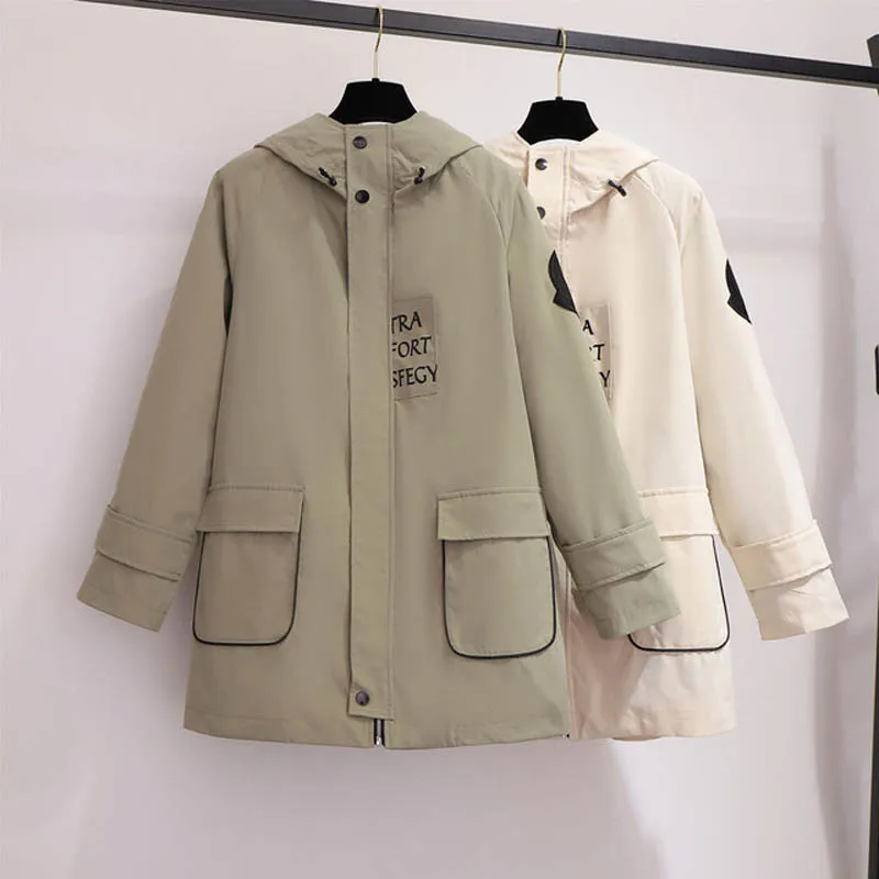 Осенне-зимнее женское пальто, большие размеры 155 см, 6XL, 7XL, 8XL, 9XL, 10XL, Женское пальто, хаки, светильник, зеленого цвета