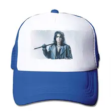 Alice Cooper, Забавный Логотип музыкальной группы, Кепка Дальнобойщика, бейсболка, Черная кепка в сетку для подростков и взрослых