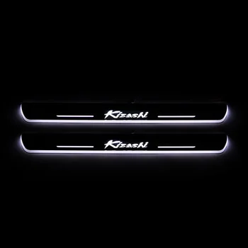 

For Suzuki Kizashi 2010 - 2019 Acrylic Moving LED Welcome Pedal Car Scuff Plate Pedal Door Sill Pathway Light