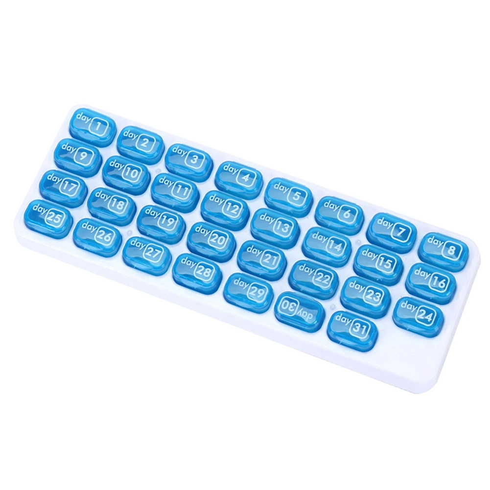 Joylife путешествия один месяц 31 сетка Pill Box чехол разветвитель Организатор медицина таблетки хранения Диспенсер контейнер