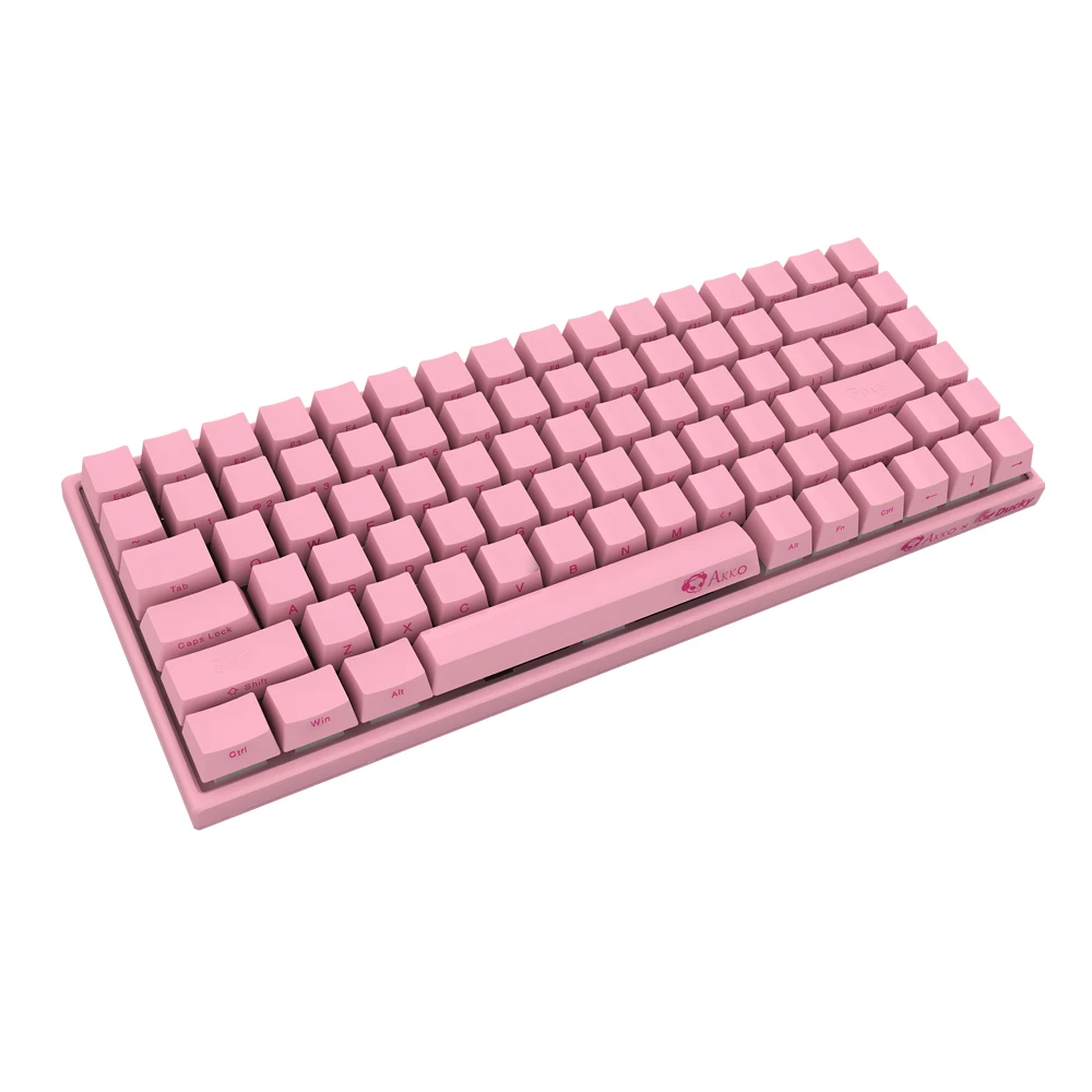 AKKO 84 ключ проводной usb type-C клавиатура с боковым принтом клавишные колпачки pbt Вишневый выключатель MX Механическая игровая клавиатура для ноутбука ПК