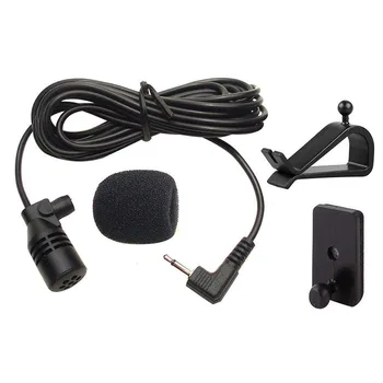 

1set High Quality Black 2.5mm Bluetooth External Microphone For Car Pioneer Stereos Radio Receiver 4.5V 50Hz-20KHz >58dB