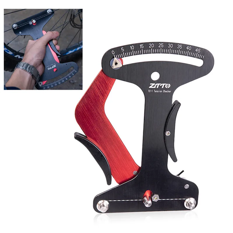 Bike Indicator Attrezi Meter Tensiometer Bicycle Spoke Tension Wheel