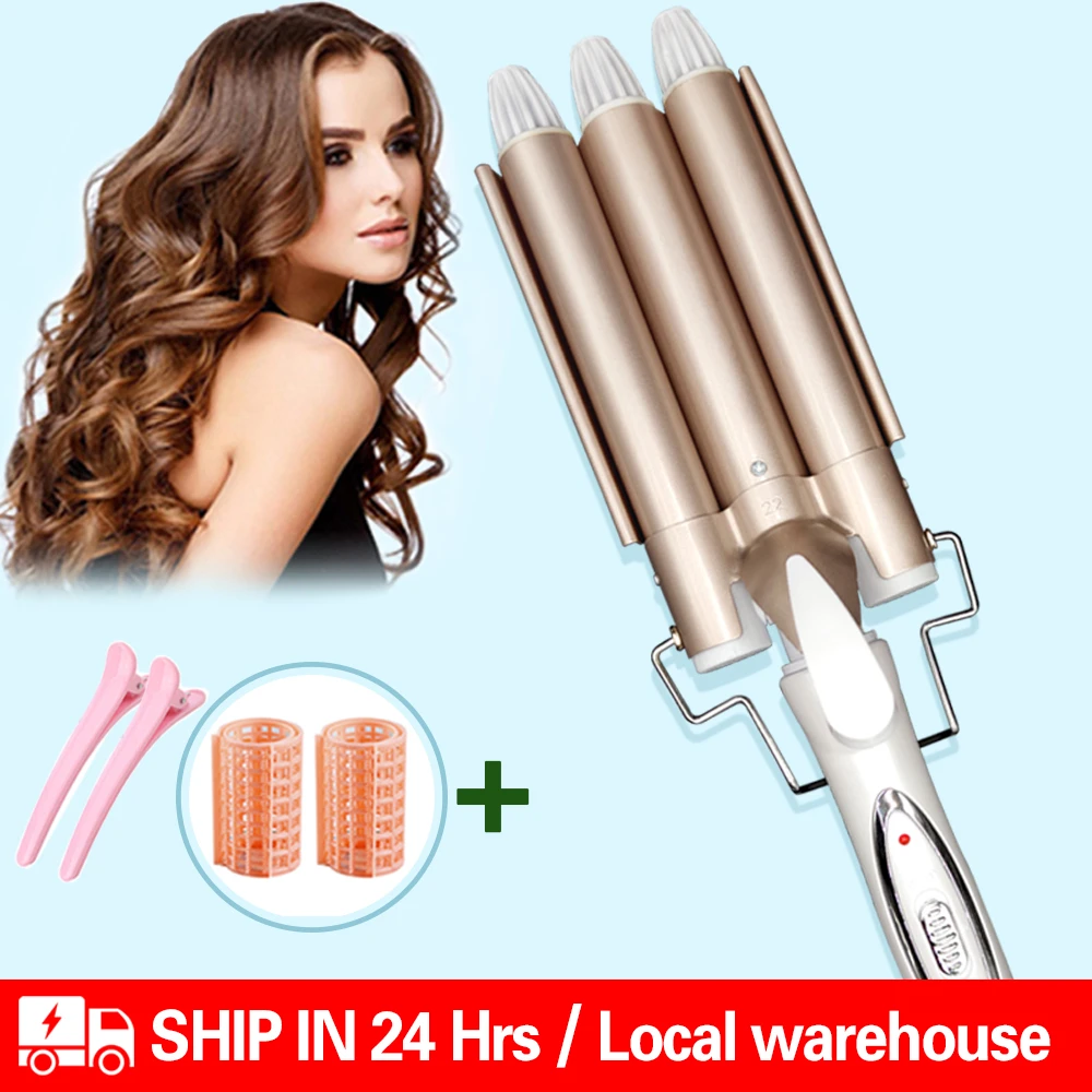 スチームストレートヘアアイロン電気フラット鉄steampodセラミックstraightnerヘアスタイリングツールkemei矯正プレートウェーハ4 Straightening Irons Aliexpress