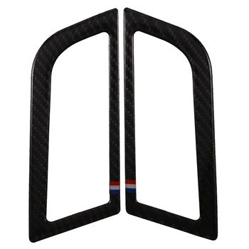 

New Carbon Fiber Air Conditioner Door Vent Cover Trim for Ford Mustang 2015-2017
