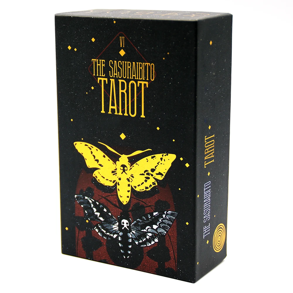 

The Sasuraibito Tarot 78 Cards Deck and Guidebook Gilt Edge Card Board Game
