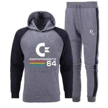 

Brand Clothing Men's Casual Sweatshirts Pullover Cotton Men Tracksuit Hoodies Two Piece + Pants Sport Shirts Autumn Winter Set