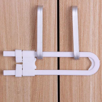 

Baby Safety Lock U Shape Security for Cabinet Children Cupboard Door Drawer Hot Sales