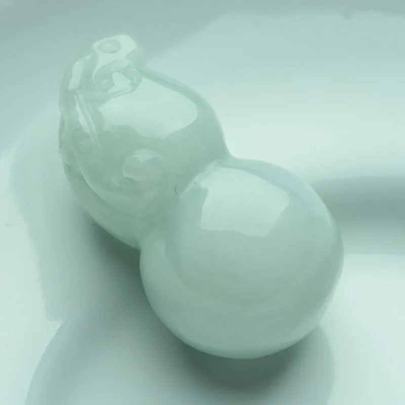 Натуральный цвет нефрита Тыква кулон | Украшения и аксессуары