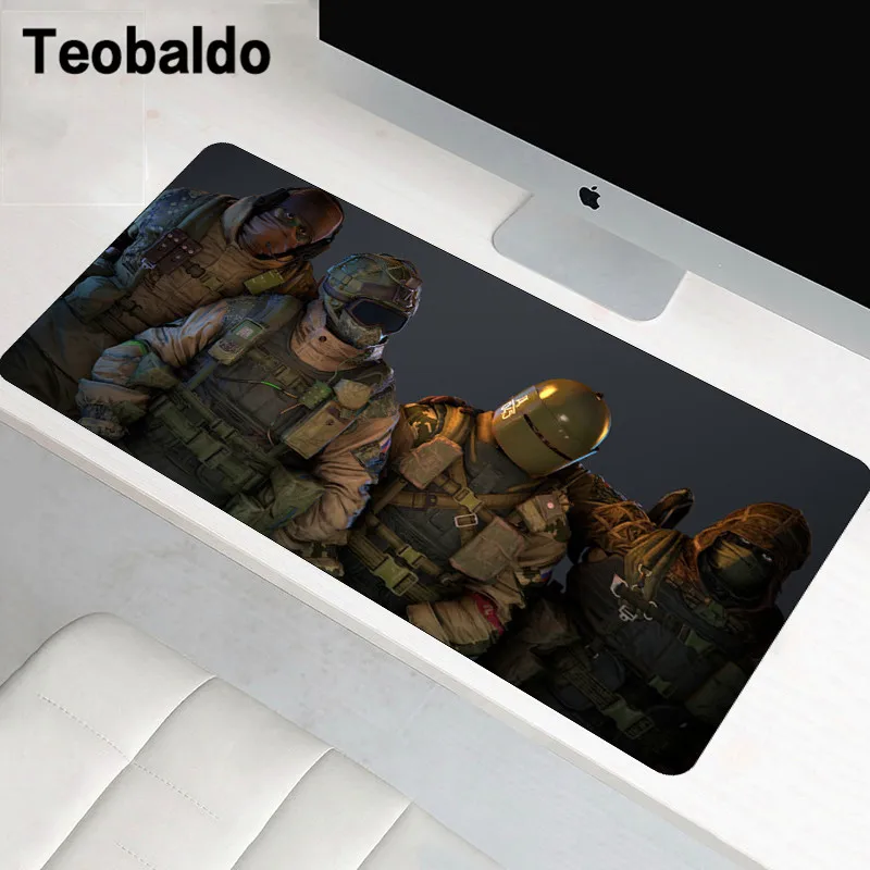 Противоскользящий 80x30 см XL Rainbow Six игровой коврик для мыши большой модный коврик для мыши для скоростного геймера ноутбука резиновый коврик для мыши - Цвет: 300x900x2mm