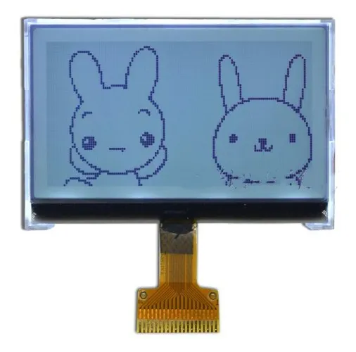 Белый 20PIN SPI COG 12864 lcd ST7567 контроллер Белый/Зеленый/Синий Подсветка параллельный интерфейс - Цвет: Белый
