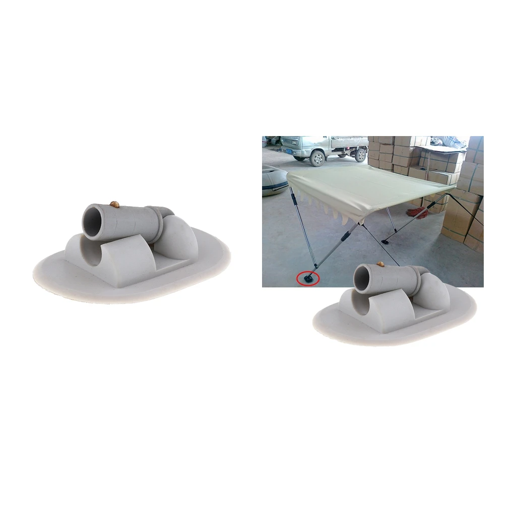 2Pcs Fishing Boat Inflatable Boat Deck Pipe Mount Bracket For Boat Sun Canopy | Bimini Top | Awning For Fastening Fitting 2Pcs Fishing Boat Inflatable Boat Deck Pipe Mount Bracket For Boat Sun Canopy | Bimini Top | Awning For Fastening Fitting