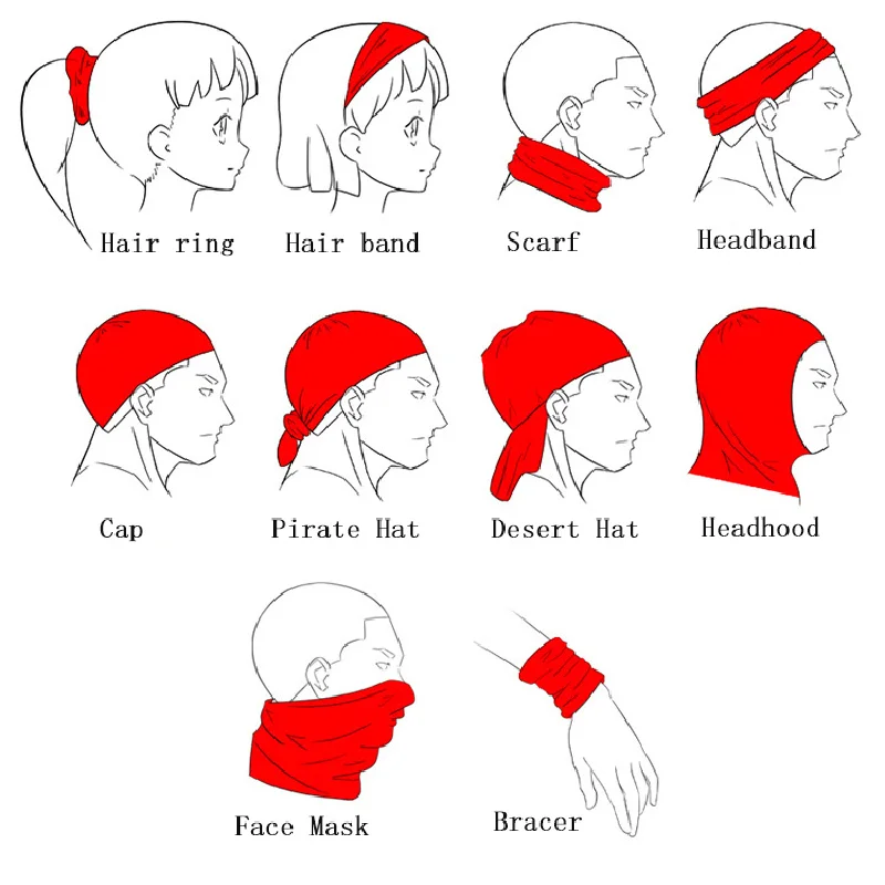UV Protection Neck Gaiter Fish Patterns Bandanas Face Mask Fishing Seamless Neck Tube Multifunctional Headwear Scarf Men Father Birthday Gifts