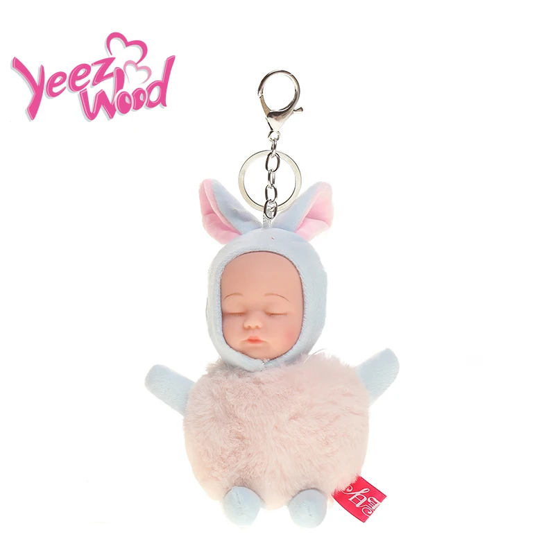 

plush animal keychain plush keychain llaveros kawaii keychain kids doll keychain sleutelhanger knuffel Cartoon Anime Stitch plus