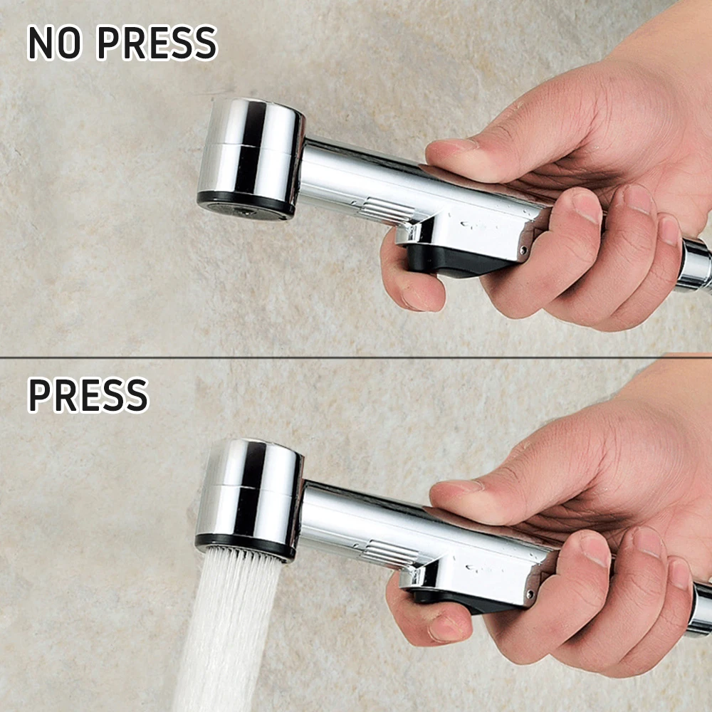 Handheld Portable Diaper Bidet Sprayer Set Toilet Bidet Faucet for Bathroom Hand Sprayer Shower Head Self Cleaning with Hose
