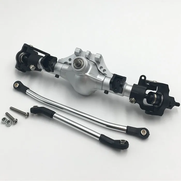 KYX Racing CNC Alloy Front Rear Axle Set for 1/10 RC Crawler Car Axial SCX10 II 90046