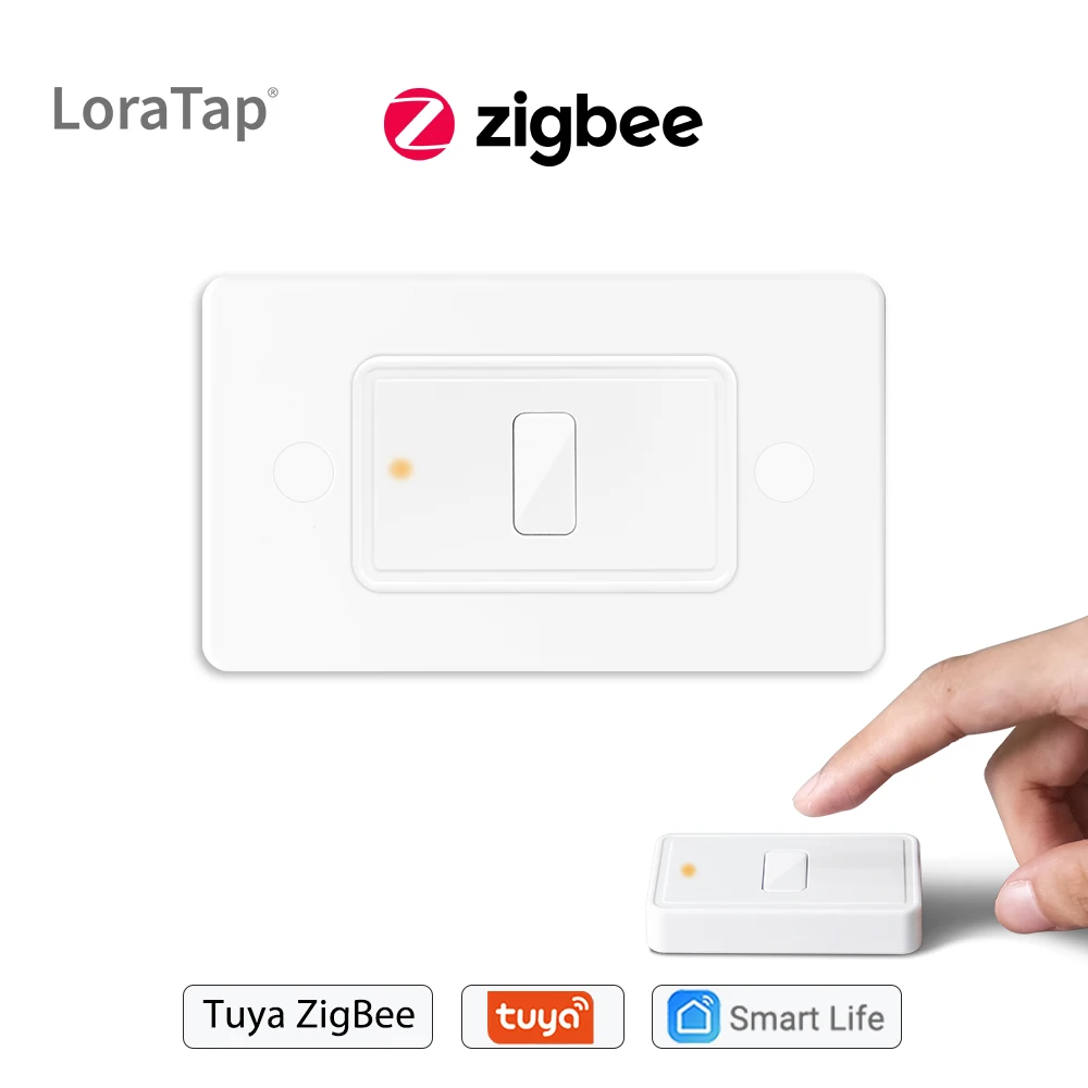 Tuya ZigBee 3 0 беспроводной пульт дистанционного управления для США 1 банда совместим