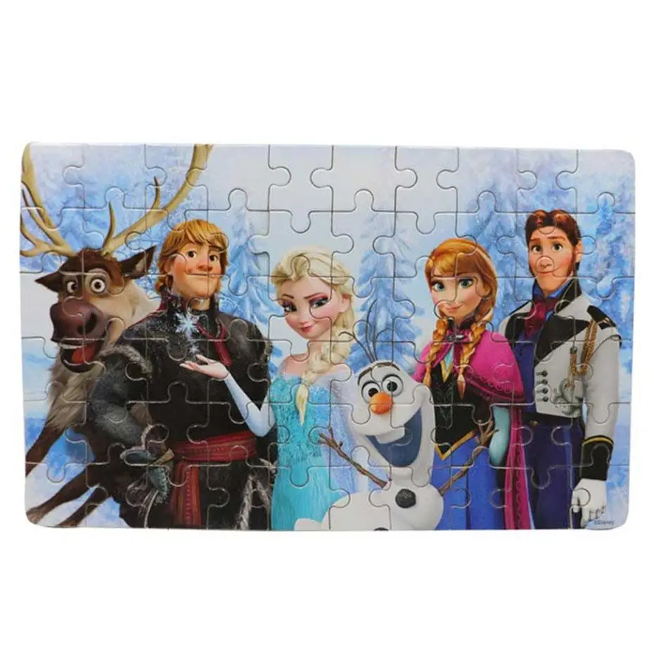 Дисней Микки Маус Микки Минни София утка Puzzle60 штук Обучающие интересные деревянные игрушки для детей - Цвет: 33