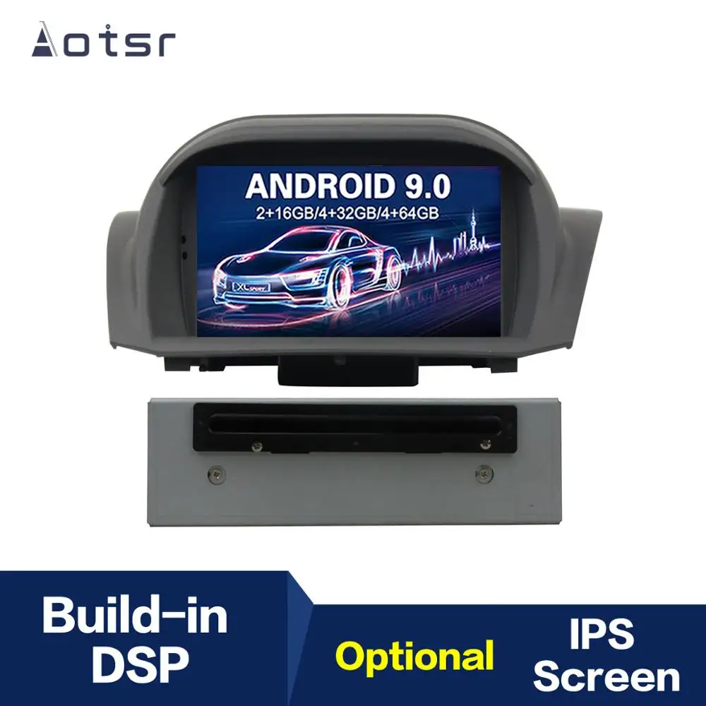 Android 9 4 + 64G DSP IPS автомобильный DVD-плеер GPS-навигация для FORD Fiesta 2013-2016 головное