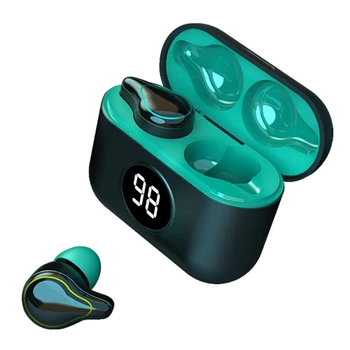 

CUCA T60 TWS Wireless Bluetooth Earphones Earbuds Noise Reducing Portable Stereo Sport Earphone Handsfree For huawei xiaomi oppo