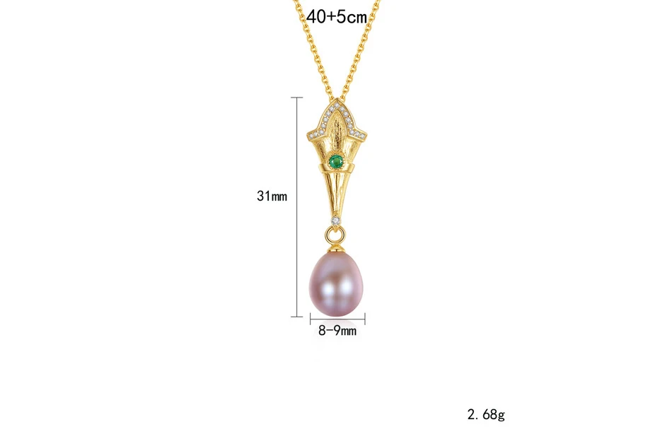 MeiBaPJ Real Freshwater Pearl Long Drop Pendant Necklace 925 Solid Silver Fine Party Jewelry for Women