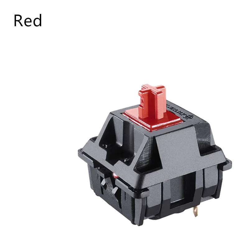 Brown 3 pin, 61 pcs Wholesales Authentic SMD RGB Cherry mx Switch 3 pin Mechanical Keyboard Speed Silver Silent red Blue Pink Switches 