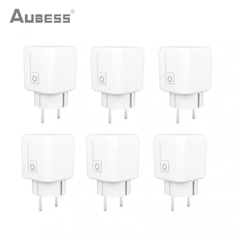 Aubess Smart Plugs with Energy Monitoring, Smart Plugs That Work with Alexa  & Google Assistant, Smart Home Wi-Fi Outlet with 7 Days Programmable Timer,  Powerd by VeSync APP, 10Amp, 1200W Max, White 