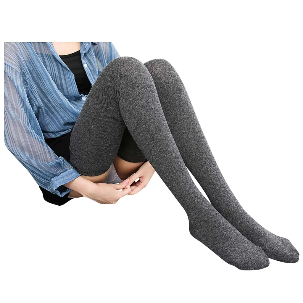 Women Socks Stockings Warm Thigh High Over the Knee Socks Long Cotton Stockings medias Sexy Stockings medias sexy muslo mujer