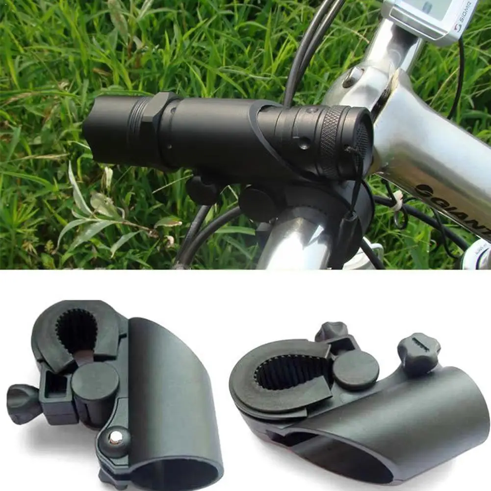 Bike Bicycle Flashlight Mount Holder Flashlight Clip Light Bicycle Lamp