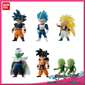 

PrettyAngel- Genuine Bandai ADVERGE 11 Dragon Ball SUPER Full Set of 6 Pcs Goku Vegeta Yamcha Piccolo Gotenks Toy Figure
