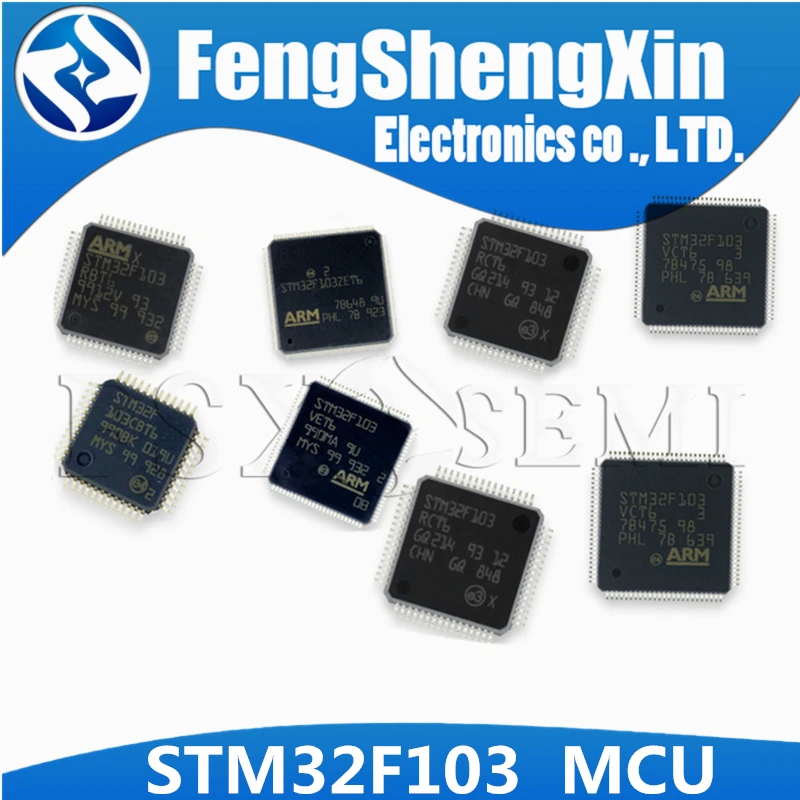 1 шт. STM32F103C8T6 STM32F103C6T6A STM32F103RDT6 STM32F103RET6 STM32F103RFT6 STM32F103T8U6 STM32F103R8T6 STM32F103RBT6 | Электронные