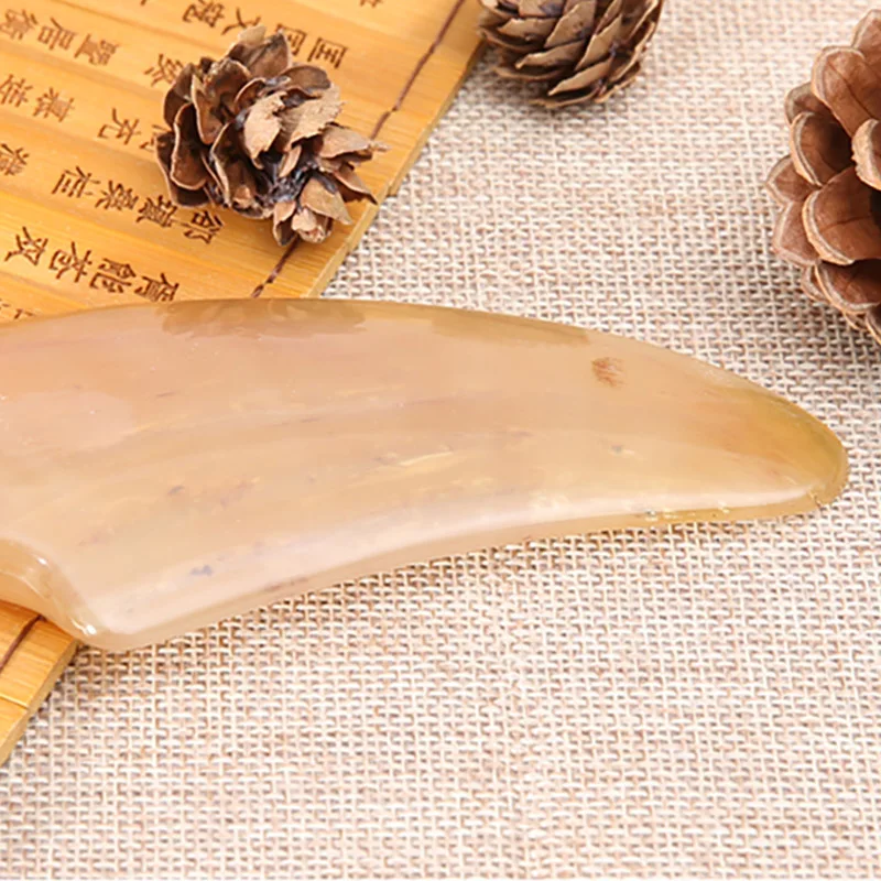 Массажный инструмент Cofoe OXHorn Guasha лечебный нефрит Gua Sha Массажная доска против