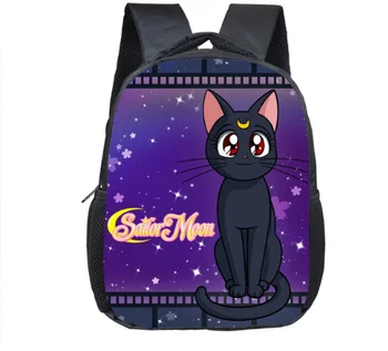 

12 Inch Cute Cat Totoro Sailor Moon Backpacks Schoolbags Girls Boys Children School Bags Kindergarten Toddler Backpack
