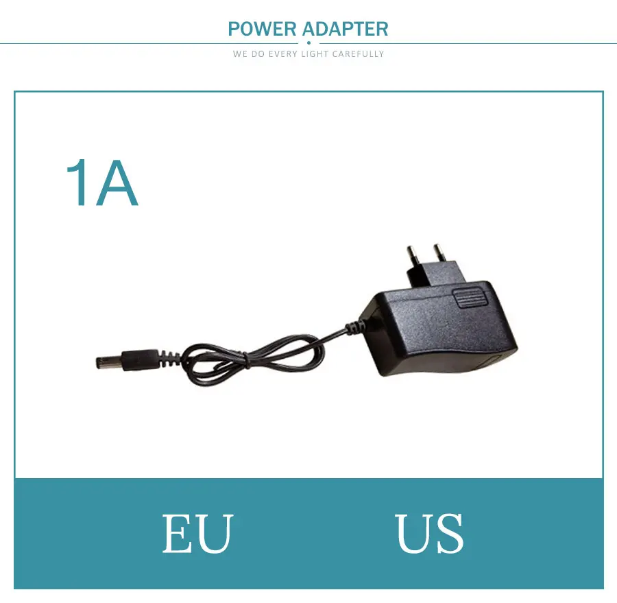 AC 100V - 240V to DC 12V 1A 2A 3A 4A 5A 6A 8A lighting transformers Power Supply Adapter Converter Charger For LED Strip light (1)